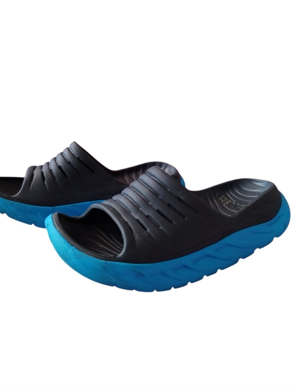 Hoka One One Ora Recovery Slides Men's 10 Comfort‎ Sandals